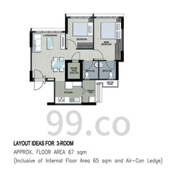 Blk 801C Keat Hong Crest (Choa Chu Kang), HDB 3 Rooms #573075661